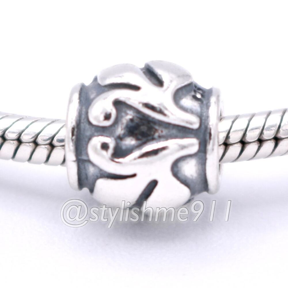Authentic PANDORA Sterling Silver Floret Charm - 790493
